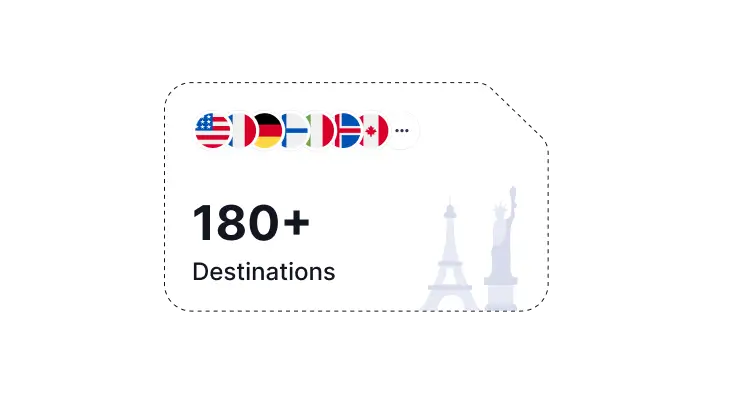 Choose and purchase an eSIM data plan for your trip.